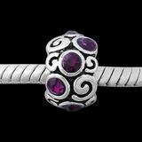 Vnistar Alloy Spacer Stone European Beads PBD2255 PBD2255 VNISTAR Metal Charms