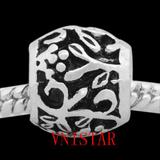 Vnistar antique silver metal european beads PBD2559 PBD2559 VNISTAR Alloy European Beads