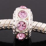 Vnistar Alloy Crystal European Spacer Beads PBD2663 PBD2663 VNISTAR Charms