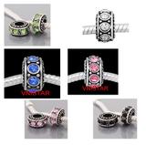 Alloy Crystal European Beads PBD2664 VNISTAR Charms