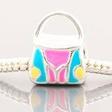 Vnistar Alloy Handbag Enamel European Beads PBD2775 PBD2775 VNISTAR Alloy European Beads