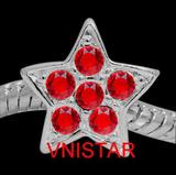 Vnistar Alloy Star Crystal European Beads PBD283 PBD283 VNISTAR Alloy European Beads