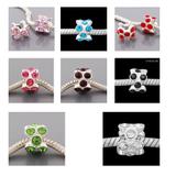 Alloy Crystal European Beads PBD2956 VNISTAR Charms