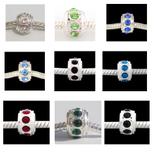 Vnistar Alloy Crystal European Beads PBD296 PBD296 VNISTAR Charms