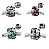 Vnistar Alloy Crystal European Beads PBD3340 PBD3340 VNISTAR Alloy Crystal Stone Beads