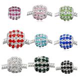Vnistar Alloy Crystal European Beads PBD3383 PBD3383 VNISTAR Alloy Crystal Stone Beads