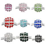 Vnistar Alloy Crystal European Beads PBD3383 PBD3383 VNISTAR Alloy Crystal Stone Beads