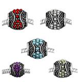 Vnistar Alloy Crystal European Beads PBD3384 PBD3384 VNISTAR Alloy European Beads