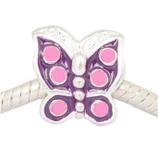 Vnistar buttefly european charm PBD439 PBD439 VNISTAR Alloy Enamel Beads