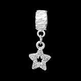 Vnistar crystal star dangle beads PBD516 PBD516 VNISTAR Old Products