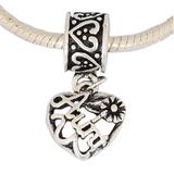 Vnistar heart dangle aunt charm PBD734 PBD734 VNISTAR Alloy European Beads