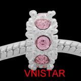 Vnistar birthstone european style spacer beads PBD850 PBD850 VNISTAR Alloy European Beads