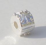 Vnistar metal alloy pink crystal stopper PC017 PC017 VNISTAR Old Products