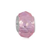 Vnistar pink faceted copper core glass beads PGB002-7 PGB002-7 VNISTAR Charms