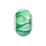 Vnistar green european glass beads PGB018 PGB018 VNISTAR Charms