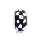 Vnistar Copper core black and white glass beads PGB095 PGB095 VNISTAR Copper Core Glass Beads