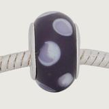 Vnistar purple glass beads PGB142-2 PGB142-2 VNISTAR Alloy European Beads