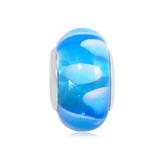 Vnistar Copper core aqua blue glass beads PGB170 PGB170 VNISTAR Charms