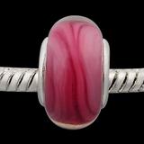 Vnistar pink european glass beads PGB326 PGB326 VNISTAR Old Products