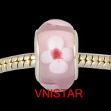 Vnistar Copper core light purple glass beads PGB350 PGB350 VNISTAR Charms