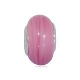 Vnistar pink european glass beads PGB360 PGB360 VNISTAR Alloy European Beads