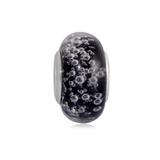 Vnistar Copper core black glass beads PGB411-1 PGB411-1 VNISTAR Alloy European Beads