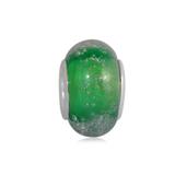 Vnistar Copper core green glass beads PGB411-2 PGB411-2 VNISTAR Alloy European Beads