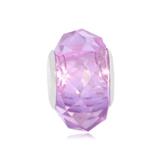 Vnistar Copper core light purple faceted glass beads PGB510-4 PGB510-4 VNISTAR Charms