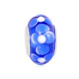 Vnistar Copper core blue glass bead PGB529 PGB529 VNISTAR Alloy European Beads