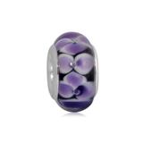Vnistar purple european glass beads PGB546 PGB546 VNISTAR Charms