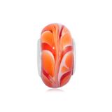 Vnistar Copper core orange glass beads PGB548 PGB548 VNISTAR Charms