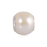 Vnistar beige plastic pearl beads PGB565-1 PGB565-1 VNISTAR Alloy European Beads