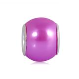Vnistar purple plastic pearl beads PGB565-3 PGB565-3 VNISTAR Alloy European Beads