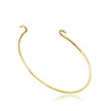 Steel DIY Bangle,Gold Plated PJ027-2 VNISTAR DIY Bangles For Charms