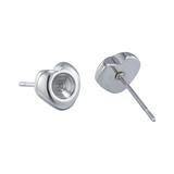 Stainless Steel Stud Earrings PJ185 VNISTAR Jewellery