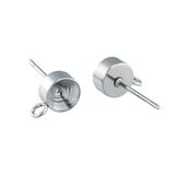 Stainless Steel Stud Earrings PJ186 VNISTAR Jewellery