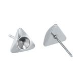 Stainless Steel Stud Earrings PJ188 VNISTAR Accessories