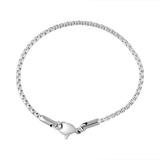 3.0mm Steel Bracelet PSB004 VNISTAR Charms