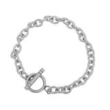 4.8*6mm OT Clasp Steel Bracelet PSB033 VNISTAR Bracelets For Charms