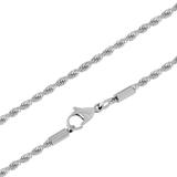 3.0mm Steel Chain Necklace PSN005 VNISTAR Necklaces