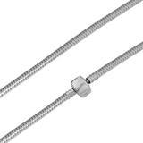 3.2mm Steel Clip Snake Necklace PSN018 VNISTAR Steel Basic Necklaces