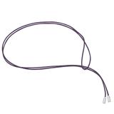 100cm Steel Leather Lanyard PSN028-11 VNISTAR Necklaces