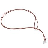 100cm Steel Leather Lanyard PSN028-13 VNISTAR Stainless Steel Necklaces
