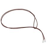 100cm Steel Leather Lanyard PSN028-15 VNISTAR Steel Basic Necklaces