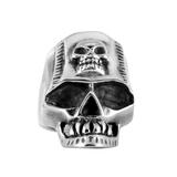 Stainless Steel Skull Ring R051 VNISTAR Steel Men's Rings