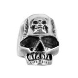 Stainless Steel Skull Ring R051 VNISTAR Steel Men's Rings