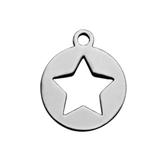 Stainless Steel Polished Charm T060 VNISTAR Steel Small Charms