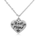 Steel Charm Necklace T060N1 VNISTAR Stainless Steel Charm Necklaces