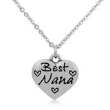 Steel Charm Necklace T061N1 VNISTAR Necklaces