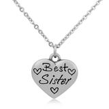 Steel Charm Necklace T062N1 VNISTAR Necklaces